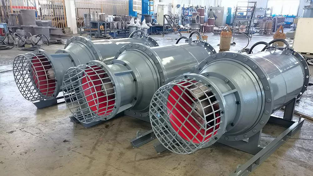 Sled-type horizontal submersible pumps များသည် ထပ်ခါတလဲလဲ အဆင့်မြှင့်တင်မှုများ ပြုလုပ်ထားသည်။