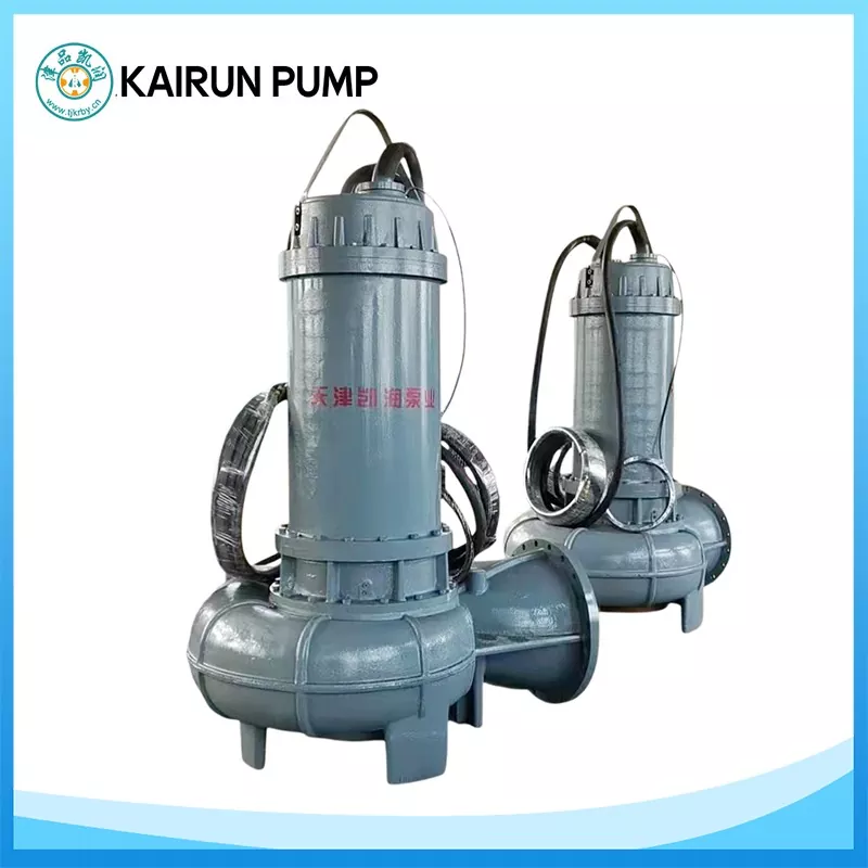 တုန်လှုပ်ချောက်ချားသော အမျိုးအစား Submersible Sewage Pump